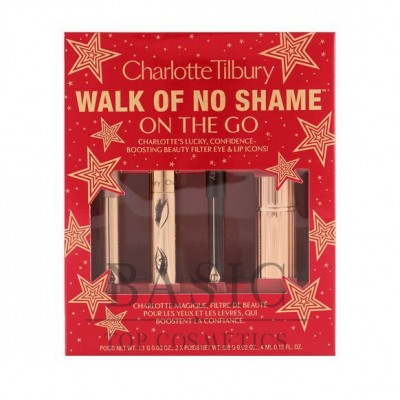  Набор Charlotte Tilbury "Walk of No Shame on the Go" из четырех предметов