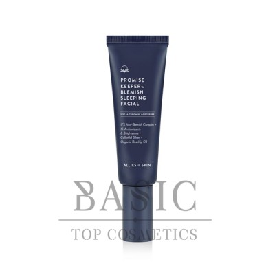 Allies of Skin Ночная очищающая крем-маска для лица Promise Keeper Blemish Sleeping Facial 