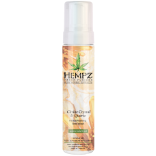 HEMPZ Citrine Crystal & Quartz Herbal Foaming Body Wash