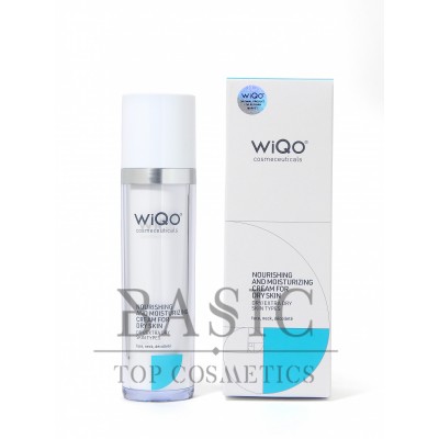 WiQo  Питательный и увлажняющий крем для лица для сухой и очень сухой кожи, 50 мл.