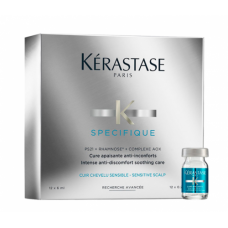 KERASTASE, Интенсивный курс для предотвращения чувствительности кожи головы, 12*6 мл.
