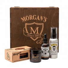 Премиальный подарочный набор для бороды и усов Morgans в коробке