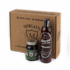 Подарочный набор шампунь + матовая помада для укладки Morgans