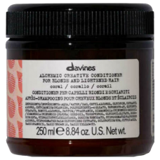 Davines Alchemic Creative Conditioner For Blond And Lightened Hair Coral