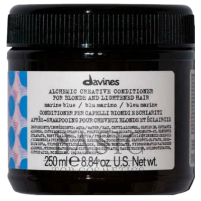 Davines Alchemic Creative Conditioner For Blond And Lightened Hair Marine Blue