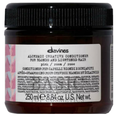 Davines Alchemic Creative Conditioner For Blond And Lightened Hair Pink