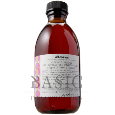 Davines Alchemic Shampoo For Natural And Coloured Hair Cooper