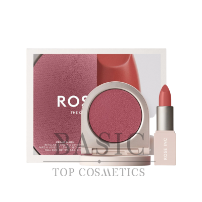 Набор Rose inc - Cream Color Gift Set в оттенке Hibiscus/Poetic